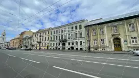 Аренда торгового помещения 61 метр на цокольном этаже  жилого дома в Василеостровском районе