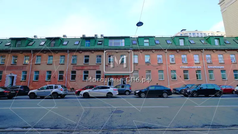 Продажа торгового помещения 68 кв.метров, 2 этаж 1. Фасад фронтальная