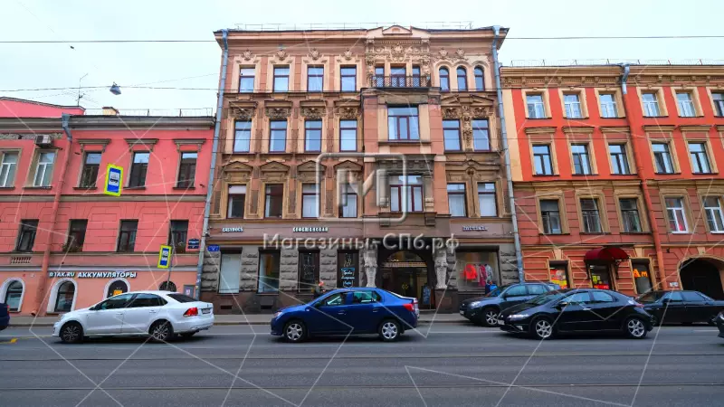 Аренда торгового помещения 35 кв.метров, 1 этаж 1. Фасад фронтальная