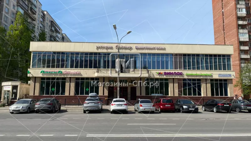 Продажа здания 2095 м2 1. Фасад фронтальная