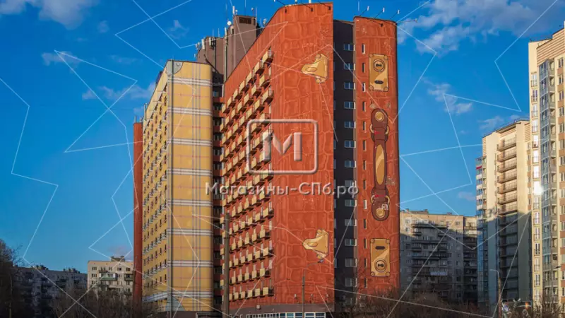 пр. М. Тухачевского 27к2 2. Фасад с угла