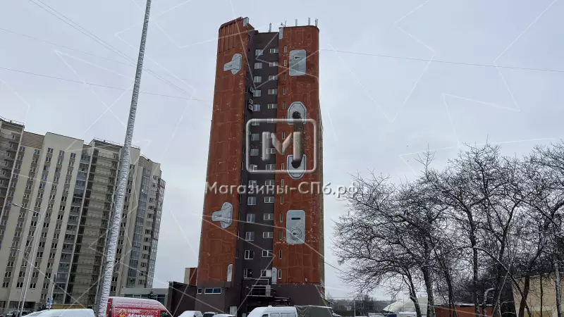 пр. М. Тухачевского 27к2 2. Фасад с угла