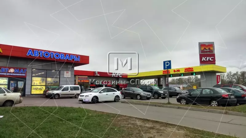 Аренда торгового помещения 86.8 кв.метров, 1 этаж 1. Фасад фронтальная