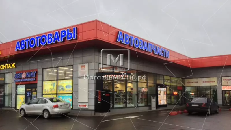 Аренда торгового помещения 86.8 кв.метров, 1 этаж 2. Фасад с угла