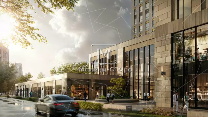 Продажа под ресторан 350м у метро 2. Фасад с угла