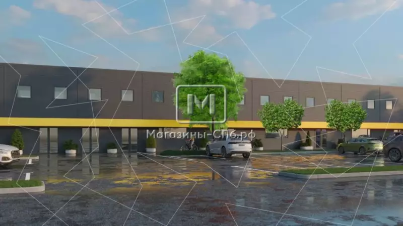 Универсальное помещение 120м 1. Фасад фронтальная