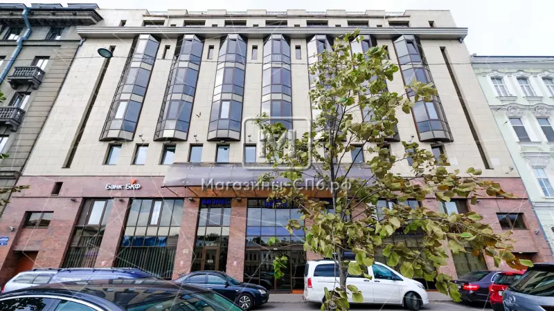 Офис/банк 313,3 м2 1. Фасад фронтальная