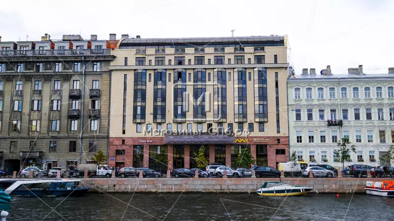 Офис/банк 313,3 м2 1. Фасад фронтальная