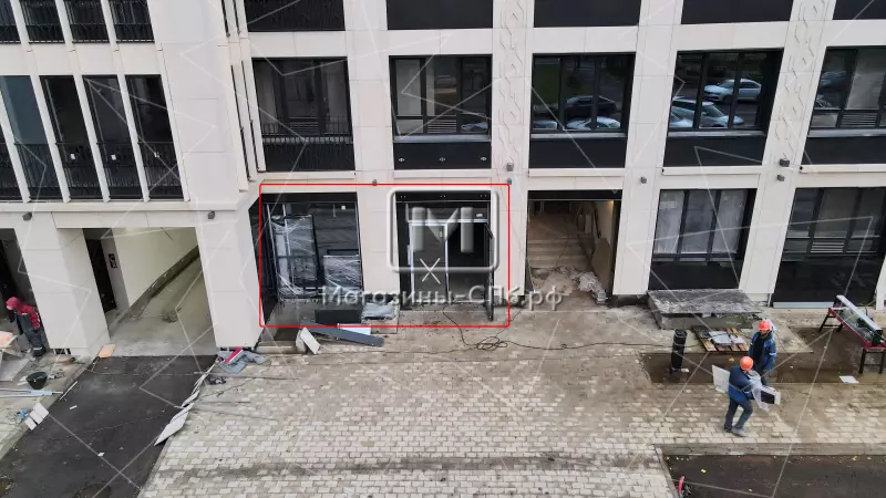 Аренда торгового пом. 105 м2 на Петровском острове 98. Фото объекта