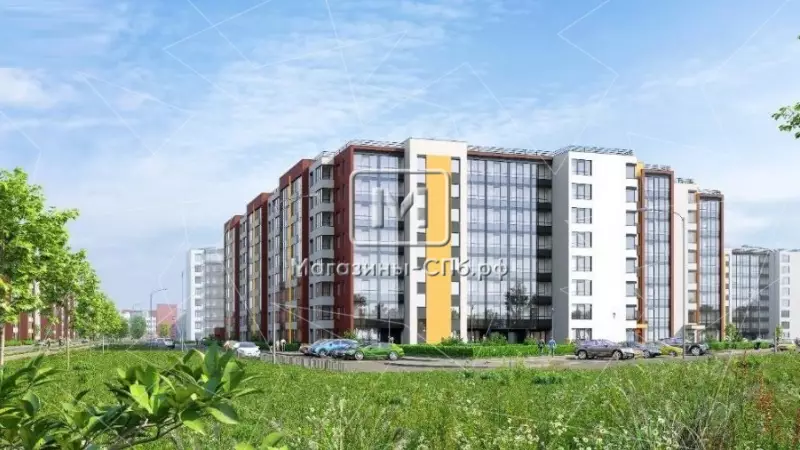 1060 кв.м под медицинский центр в Солнечном городе 2. Фасад с угла