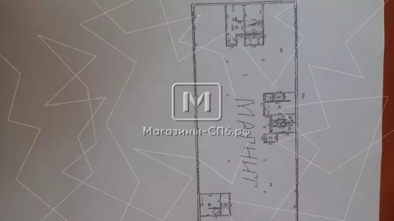 Модный Променад, цоколь 921 м2 99. План объекта