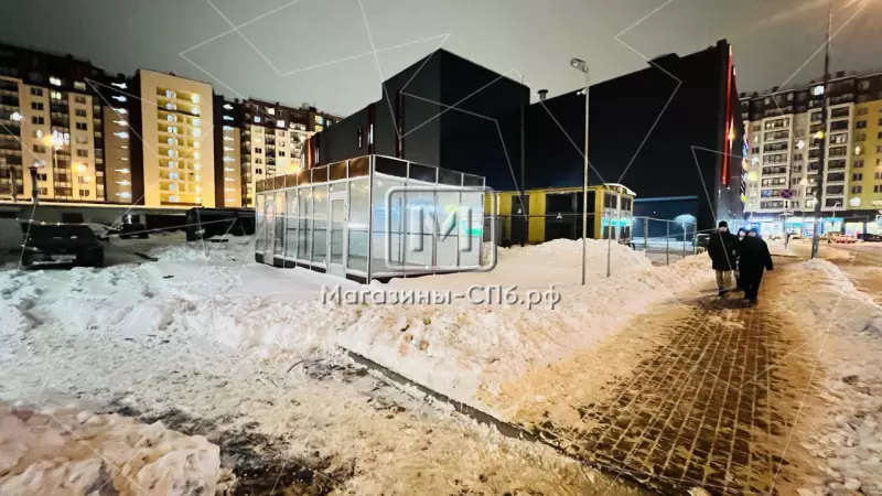 16 м2 в павильоне рядом с Пятерочкой 98. Фото объекта