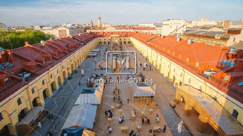 Никольские ряды, отдельный вход 1 эт, 102 м2 98. Фото объекта