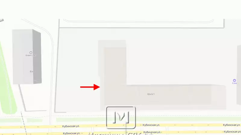 Аренда 47 м рядом вход в подъезд, новый ЖК 98. Фото объекта