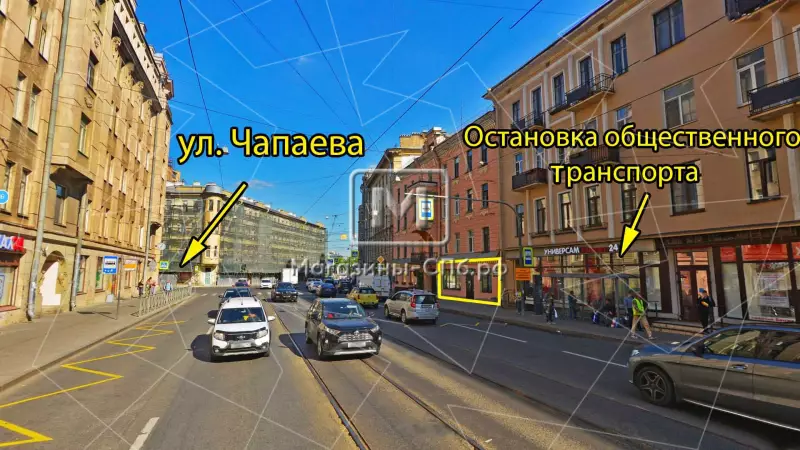 На активном перекрестке 1 этаж ЛОФТ! 98. Фото объекта