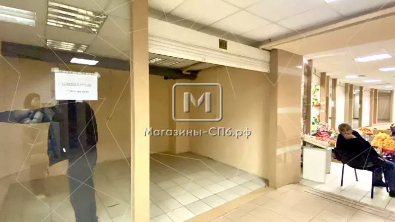 Аренда торгового помещения 12.5 кв.метров, Цоколь 98. Фото объекта