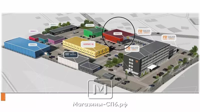Продажа склад/производство/торговое 1368 м2 98. Фото объекта