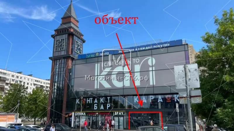 Торговое 65,8 м2 в ТЦ у метро 98. Фото объекта