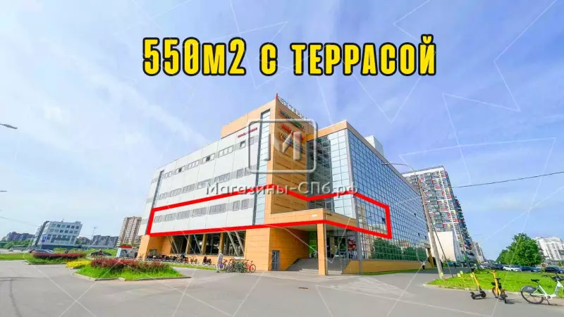 Светлое помещение с выходом на террасу 98. Фото объекта