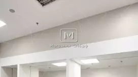 Площадь в крупном ТЦ, у эскалатора