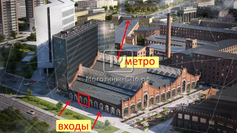 Торгово офисное 160м у метро 98. Фото объекта