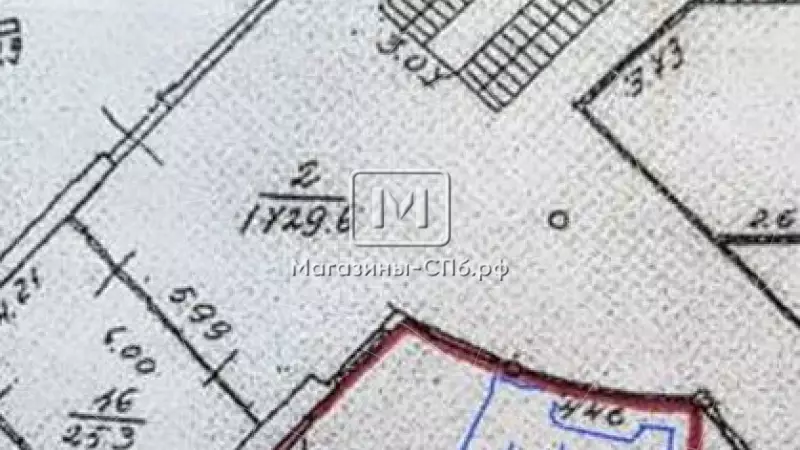 Аренда торгового помещения 44 кв.метров, 1 этаж 99. План объекта
