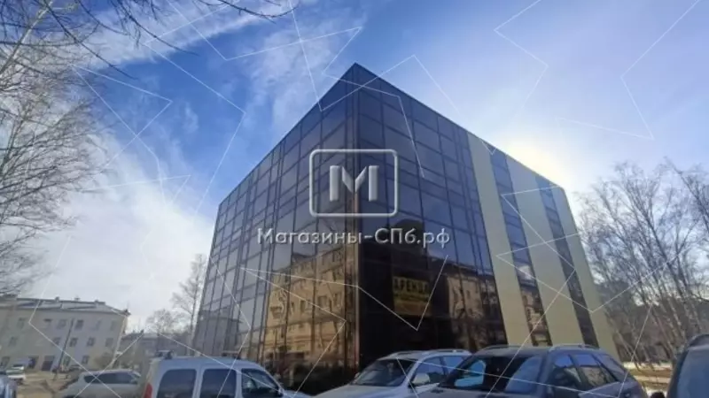 Аренда здания 1250 кв.метров, этаж 1. Фасад фронтальная