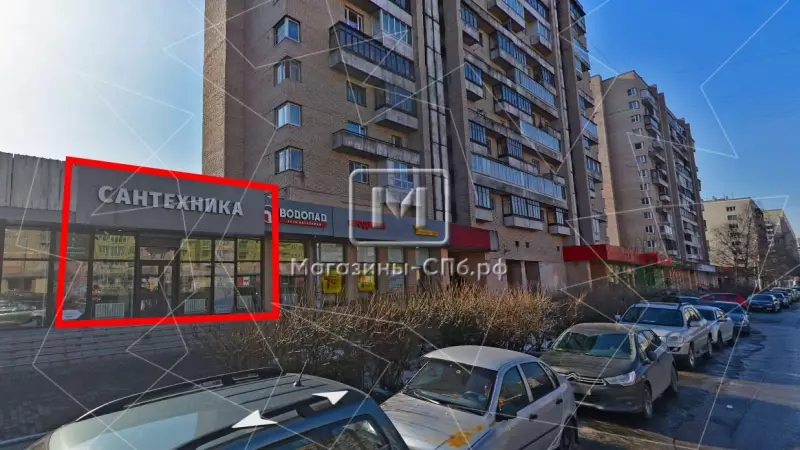 Помещение 287 м2, первая линия 98. Фото объекта