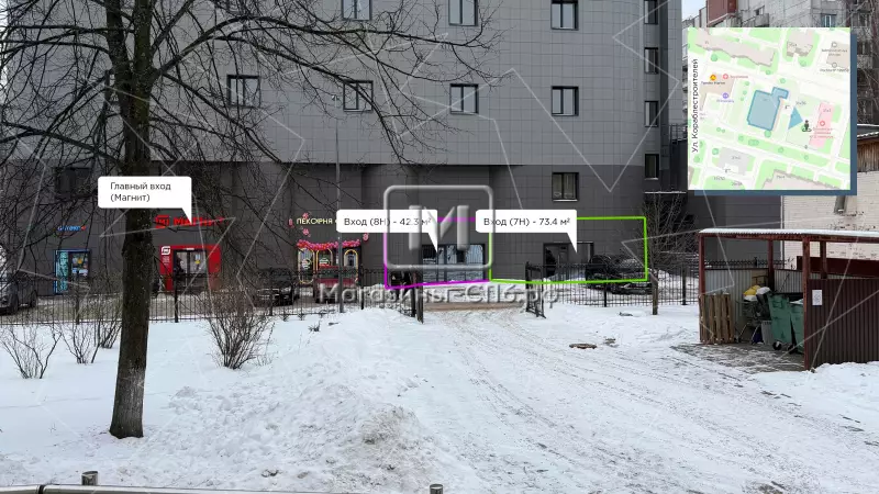 1. Фасад фронтальная