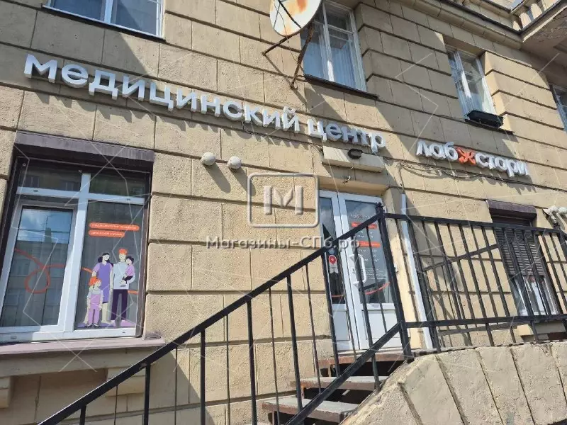 Аренда помещения 101.6 кв.метров, 1 этаж (клиника) 1. Фасад фронтальная