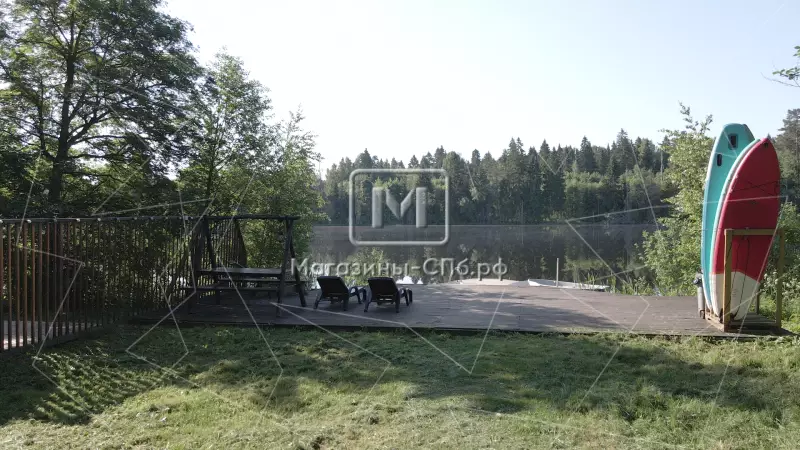 Фермерское хозяйство у озера, 40 га, агротуризм 98. Фото объекта