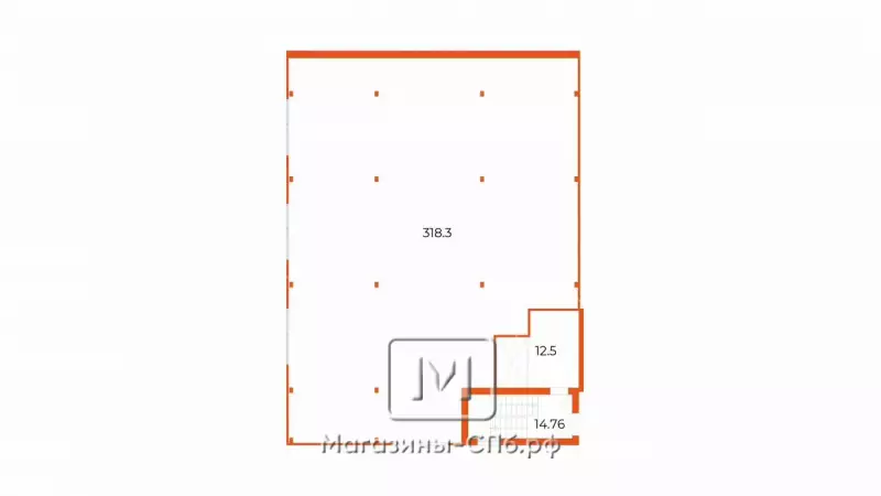 Универсальное от 318 до 441 м² 99. План объекта