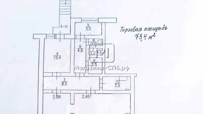 Аренда помещения рядом с метро 116м 1 этаж 98. Фото объекта